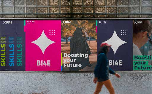 Propuesta de cartelería del proyecto BI4E